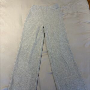 Gray Zara Wide-Leg Pants